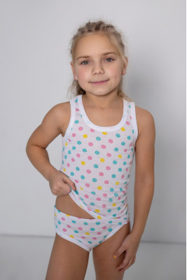 Комплект майка та труси для дівчаток